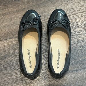Hush Puppies Girls Black Ballet Flats 13